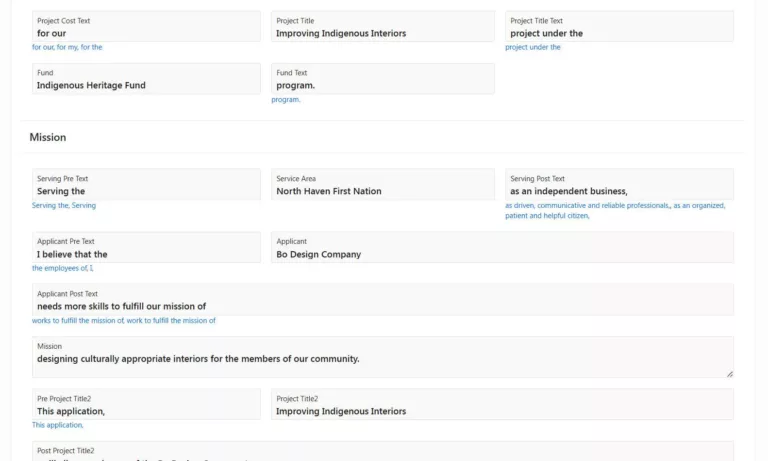 cover letter with pre-filled fields, image 2 of 5